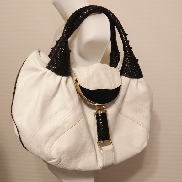 FENDI Handbags - WHITE FENDI SPY BAG - GORGEOUS!!